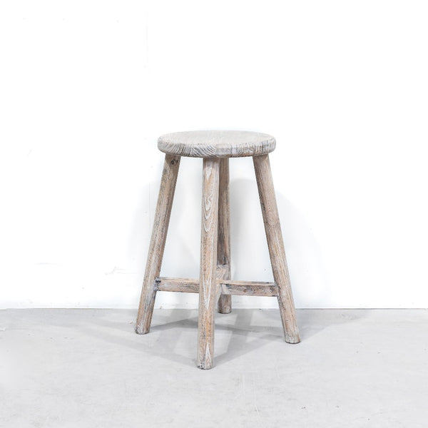 Reclaimed Elm stool