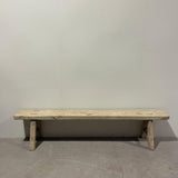Antique Rustic Hall Table / Bench Seat 