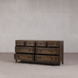 25067 Reclaimed Pine Drawers 1800x 450 x 860H
