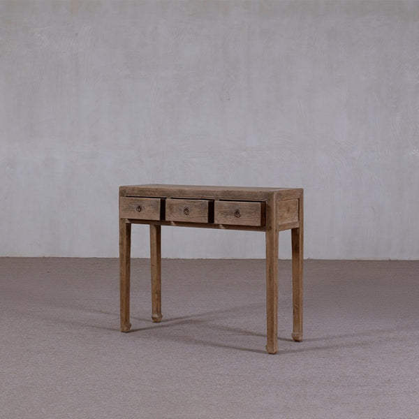 25047 Reclaimed Elm Hall Table 1020 x 350 x 860H