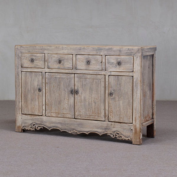 25079 Reclaimed Sideboard Whitewash 1350 x 400 x 880H
