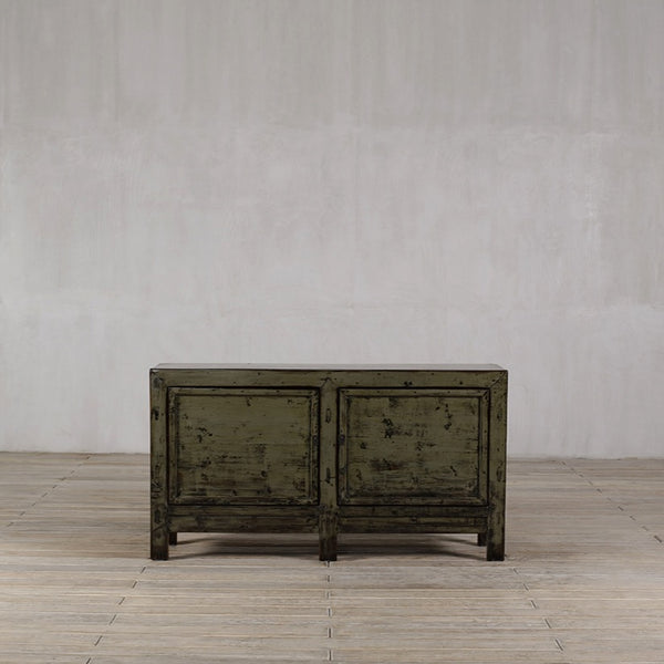 25115 High Gloss Olive Cabinet 1580 x 400 x 860H