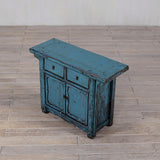 25126 High Gloss Teal Cabinet 1070 x 400 x 800H