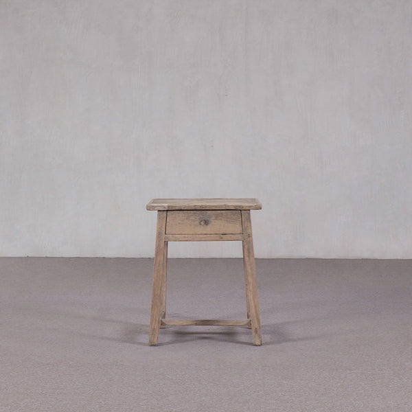 25037 Reclaimed Pine Small Side Table 670 x 430 x 830H
