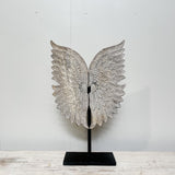 Wooden Wings on Stand