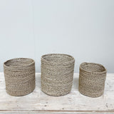 Seagrass Basket SMALL Natural 