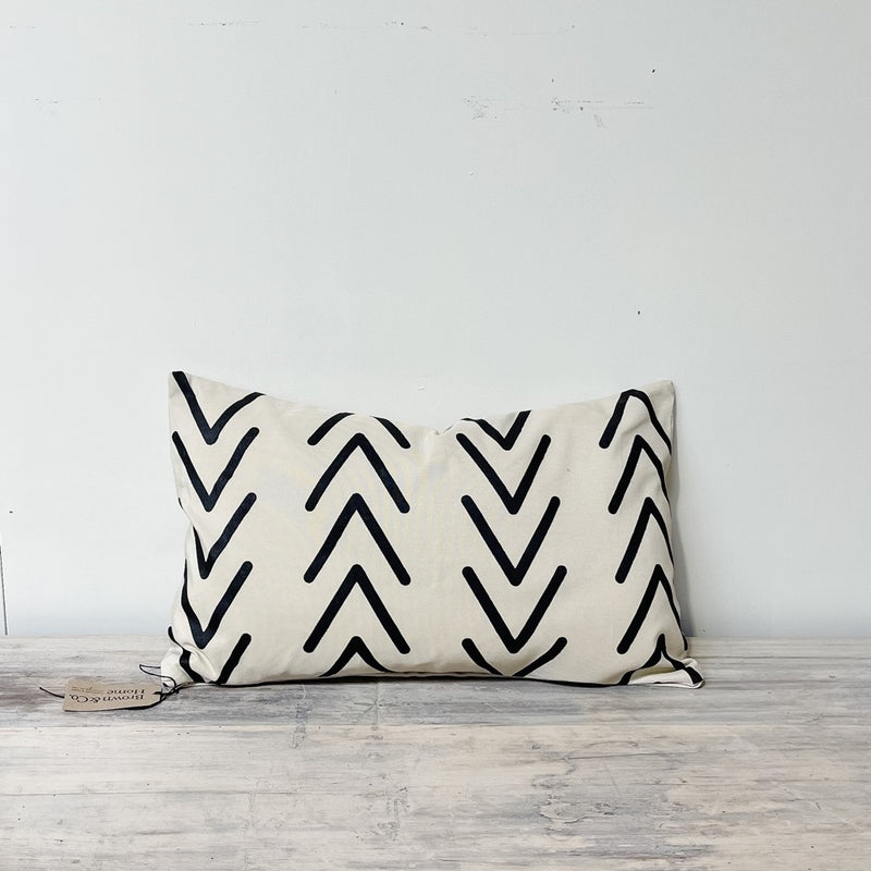 Natural with Black Arrow Cushion Cover ONLY