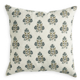 Walter G - Ankara Slate (Hand Block Printed) Cushion Cover ONLY 