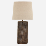 Woven Metal Lamp base