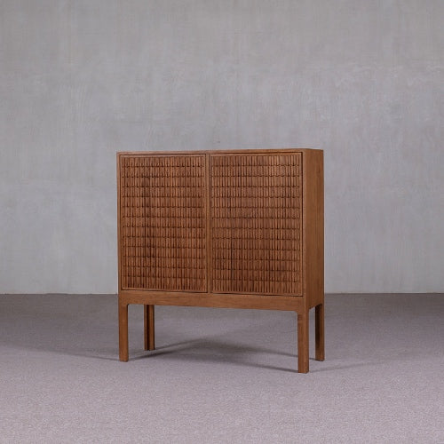25002 Cabinet w 2 Doors (Rubberwood) 1230 x 440 x 1330