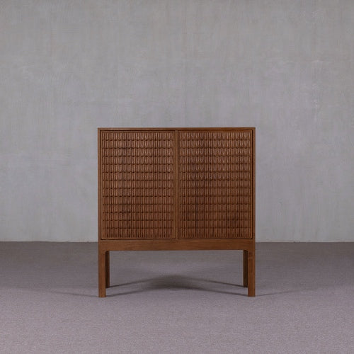 25002 Cabinet w 2 Doors (Rubberwood) 1230 x 440 x 1330
