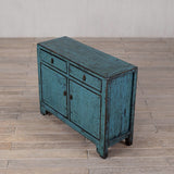 25008 High Gloss Bright Blue Cabinet 1160 x 400 x 900