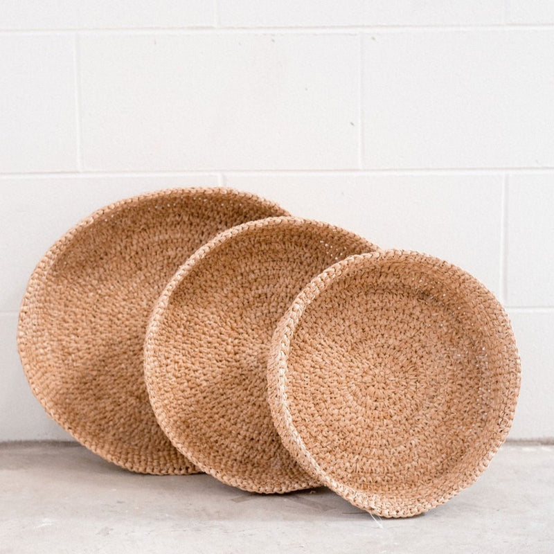 Sisal Round Tray