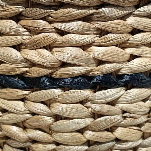 Water Hyacinth Basket w Handles