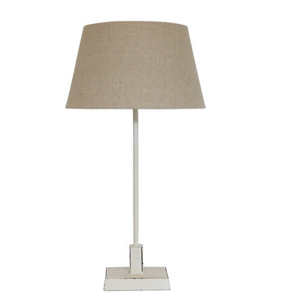 Kensington Ivory Lamp Base ONLY