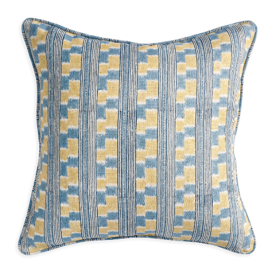 Walter G - Chowk Provence (Hand Block Printed) Cushion Cover ONLY