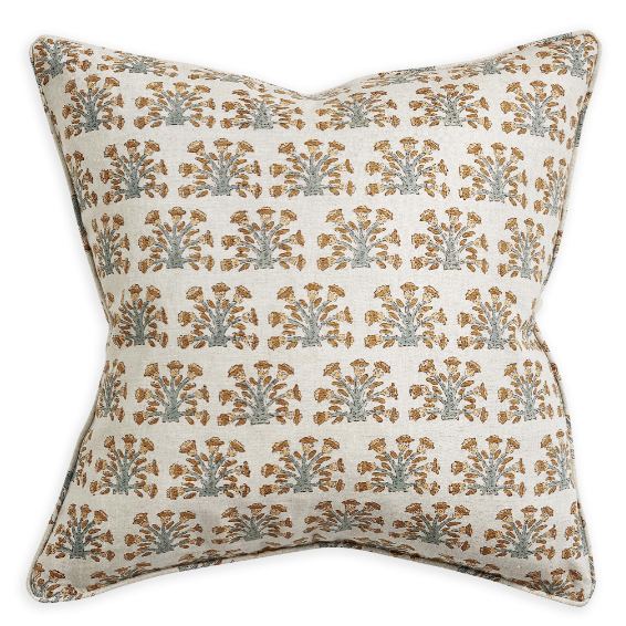 Walter G- Samode Egypt (Hand Block Printed) Cushion Cover ONLY