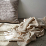 Citta Hutt Wool  Mulberry/Natural Cushion Cover 