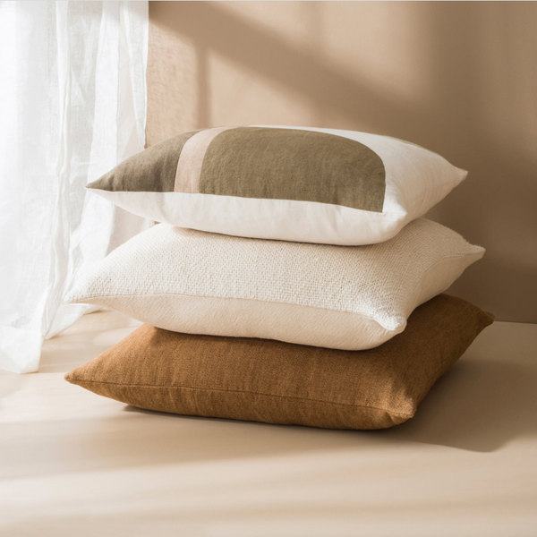 Citta -Villas Linen Cushion Cover 