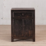 Reclaimed Pine Black/ Brown Side Cabinet