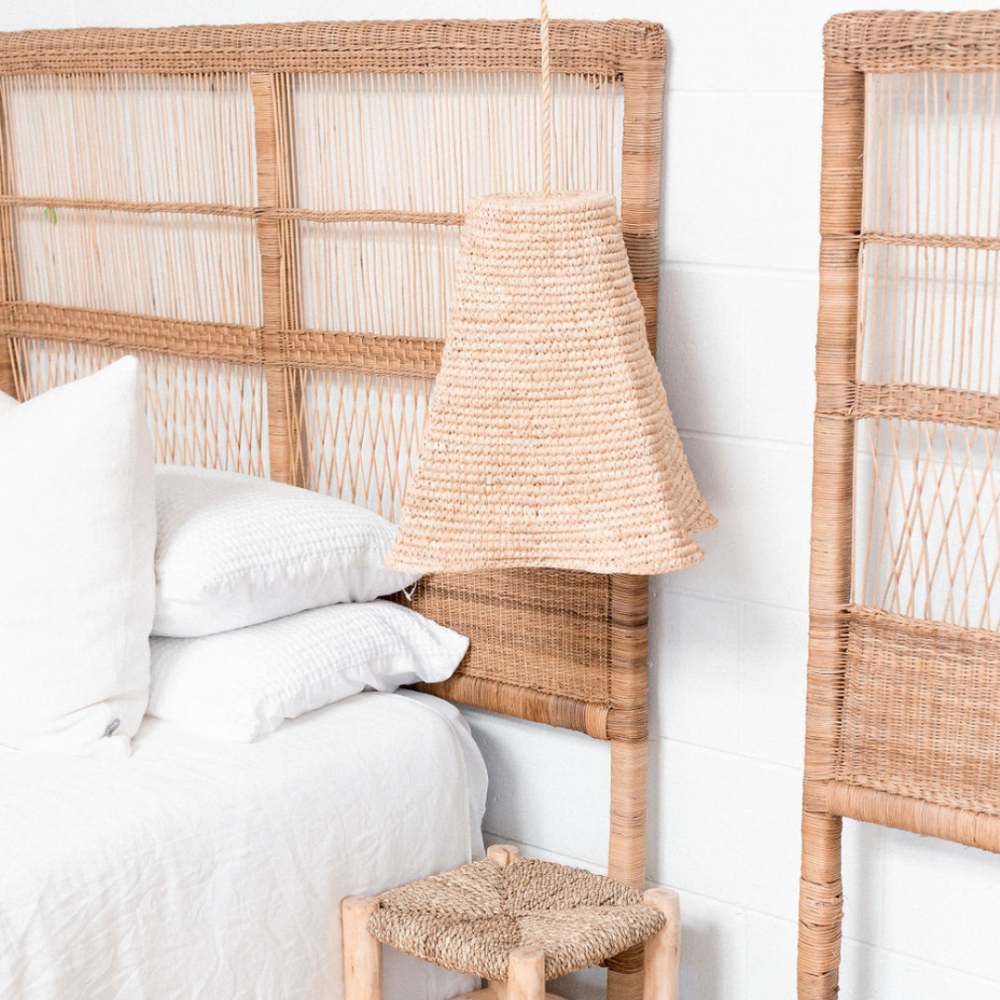 Citta on sale rattan bedhead