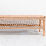 Rattan Bench Seat