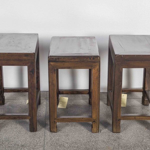 Rectangular Top Stool ANTIQUE